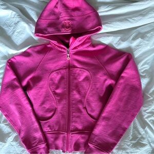 Lululemon Pink Zip Hoodie